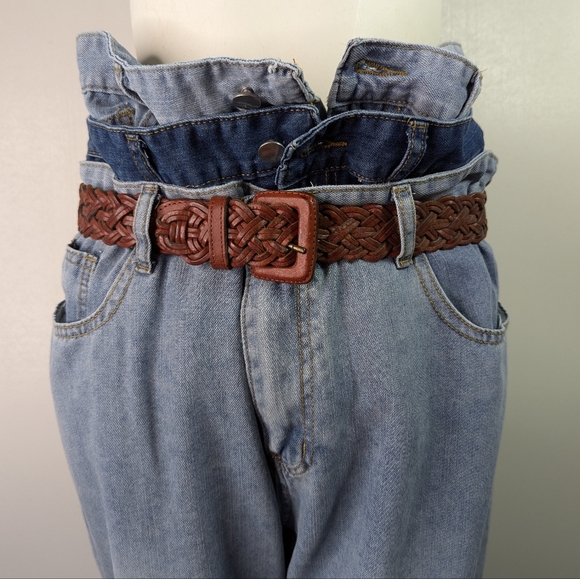 Denim Jeans Triple Waist Size S-M (runs small) Measurements in Descripti… - Picture 10 of 15